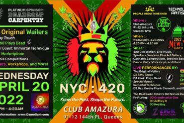 Harvest Festival Presents NYC's 4/20 Celebration ft Immortal Technique