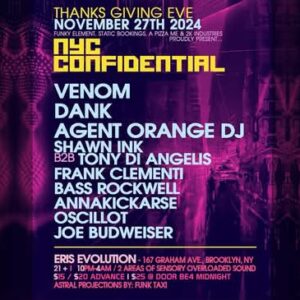 NYC Confidential - Thanksgiving Eve Rave